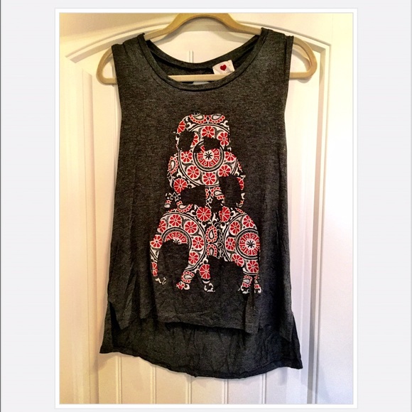 Hot Topic Elephant Tunic by One Clothing sz M $39