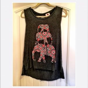 Hot Topic Elephant Tunic by One Clothing sz M $39