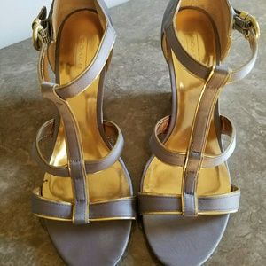 Coach wedges - 7.5