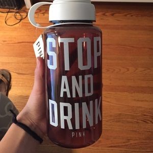 PINK water bottle