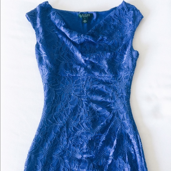 Lace Drape Dress