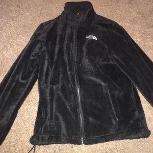 Fuzzy northface zip up!