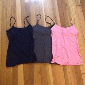Aerie camisoles with built in bra