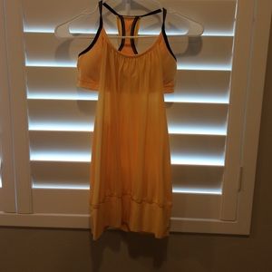Lulu lemon top. Size 4. Yellow.