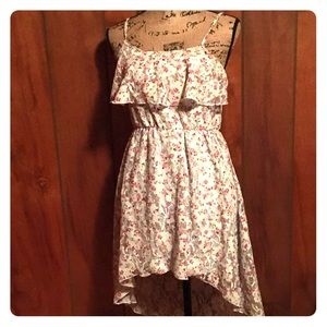 Floral Baby Blue Summer Dress!