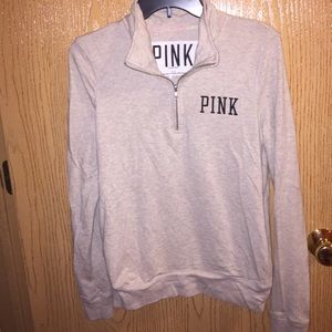 VS PINK quarter zip