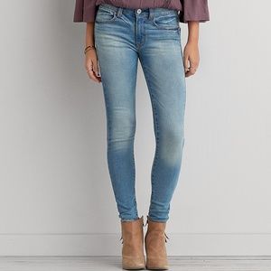 ISO: ae jeggings antique waves size 00 short