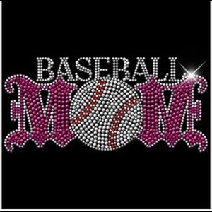 Baseball Mom Rhinestone T-shirt