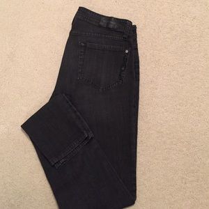 Genetic Denim Mid-Rise Black Skinny Jeans
