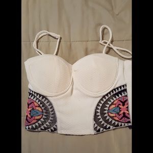 Cute summer top with padded bra