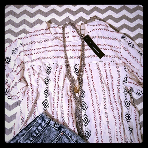 Nwt tunic tribal shirt