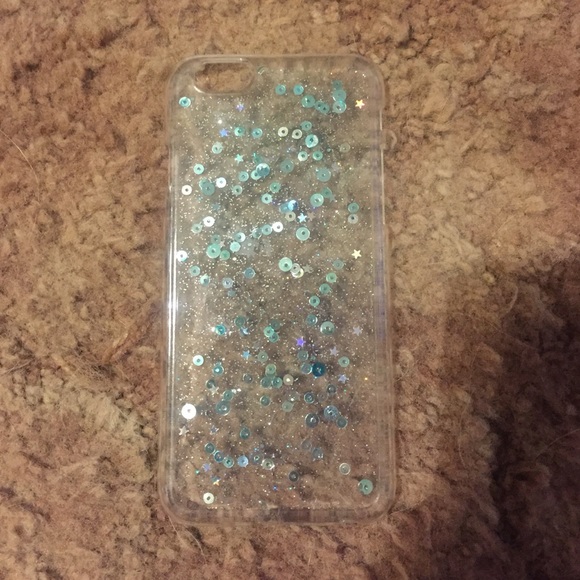 iPhone 6 glitter case