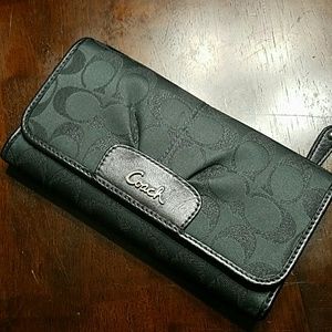Gray Coach wallet