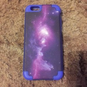 Purple galaxy case