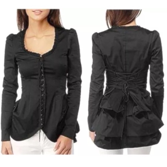 BETSEY JOHNSON / RARE / Bustle Show Jacket - Picture 1 of 4