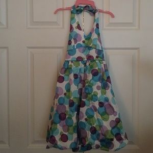 Girls size 7 backless party dress
