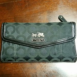 Black Coach wallet
