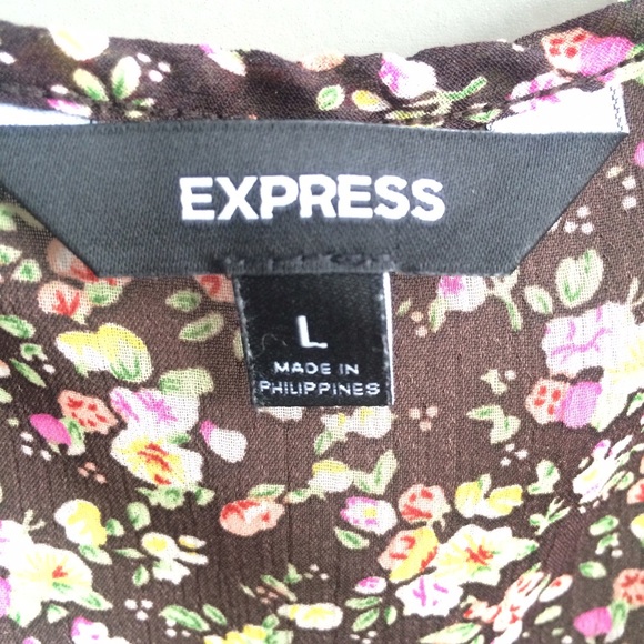 🔅Floral Shear Sleeveless Blouse - Picture 3 of 4