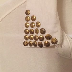 studded button down