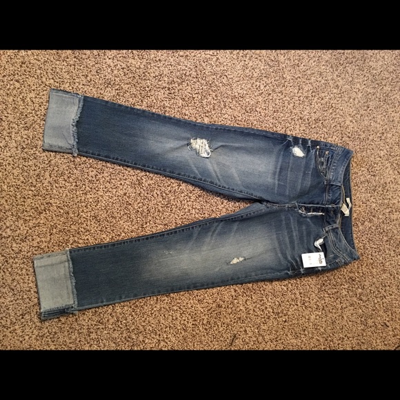 Capri stretched jeans