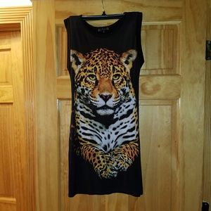 SOLD☡☡GUESS tiger dress