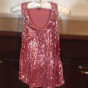Sequined camisole