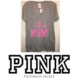 Ⓜ️$25+FREEshippingⓂ️ VS PINK WELCOME TO MIAMI