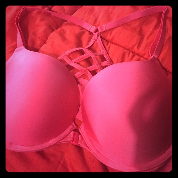 VS racer back light push-up Bra