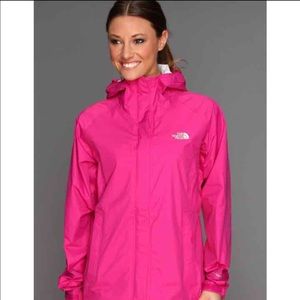 Pink North Face Wind breaker