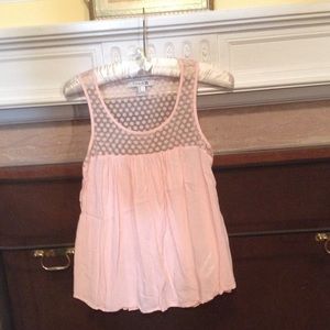 Pale peach camisole top