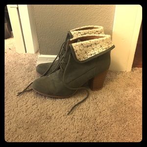 Green Charlotte Ruse Booties