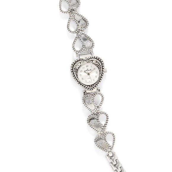 ⌚️HALLMARK Crystal Accent Heart Watch⌚️ - Picture 4 of 4