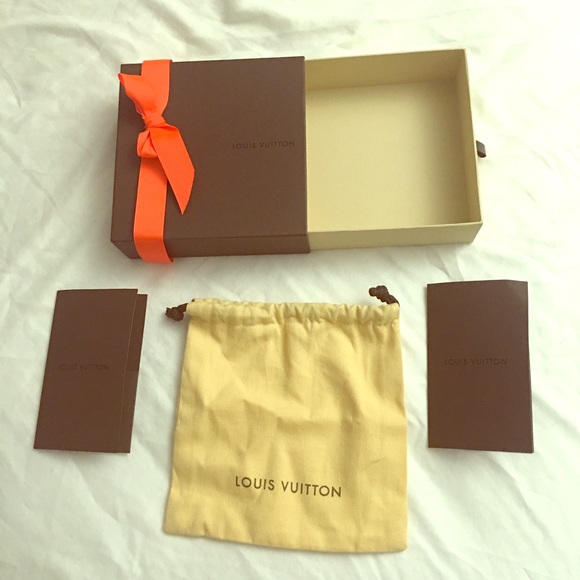 Louis Vuitton box and dustbag