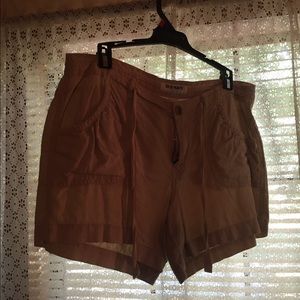 Linen shorts