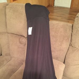 Black billabong maxi skirt