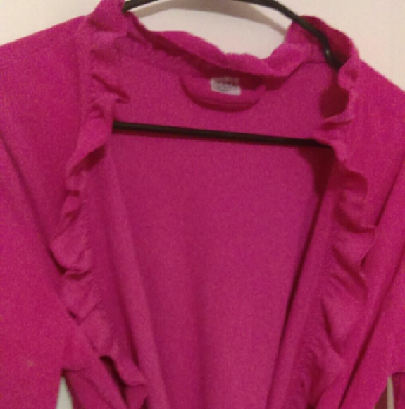 Short ruffled robe S/M