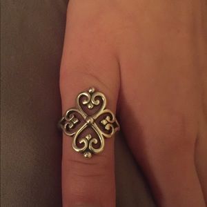 adorned hearts ring
