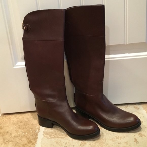 Cole Haan brown leather boot