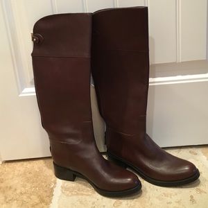 Cole Haan brown leather boot