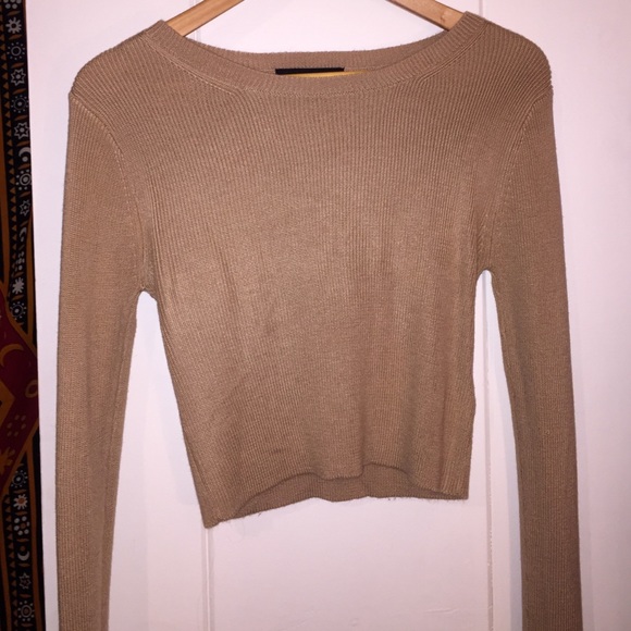 Tan Forever 21 Sweater
