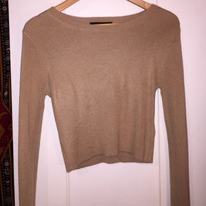 Tan Forever 21 Sweater