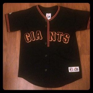 SF GIANTS BUTTON UP JERSEY