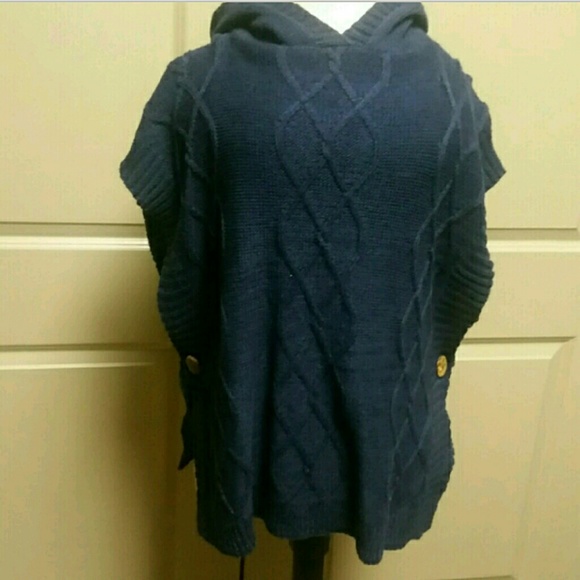 Poncho cardigan