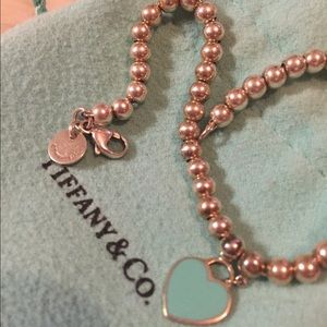 Tiffany & co. Bead heart bracelet