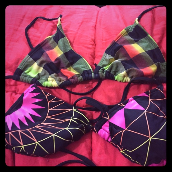 Triangle top bikini