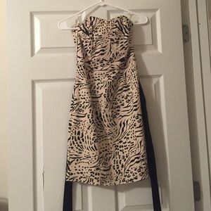 Animal print dress