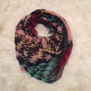 Tribal infinity scarf