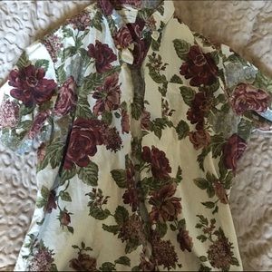 Men's Ralph Lauren floral shirt size xxl.