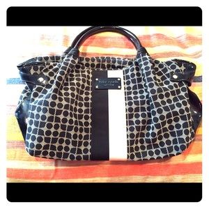 Kate Spade Stevie Classic Noel Black Shoulder Bag