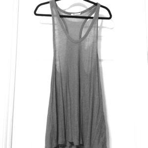 T by Alexander Wang distressed tank